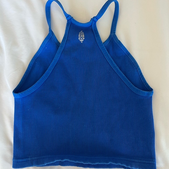 FP Movement Cobalt Ribbed Racerback Crop Tank - Picture 3 of 3